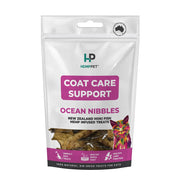 Coat Care Support | New Zealand Hoki Fish Hemp Infused Treats for Cats 70g - HempPet.com.au