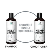 Grooming Bundle for Horses - Hemp Horse Shampoo and Conditioner | Save with Bundle - HempPet.com.au
