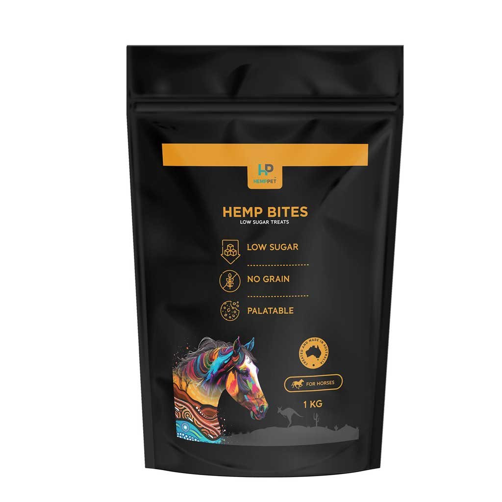 Hemp Bites | Low Sugar Treats for Horses 1kg - HempPet.com.au