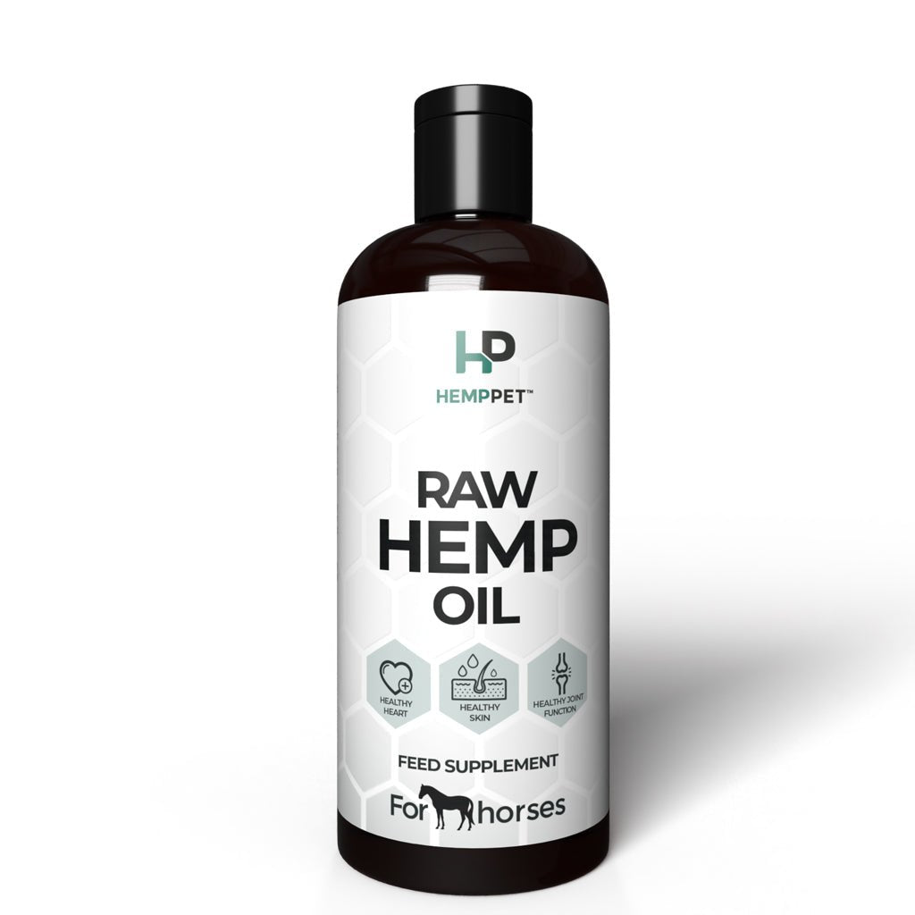 Raw Hemp Seed Oil For Horses 500ml - HempPet.com.au