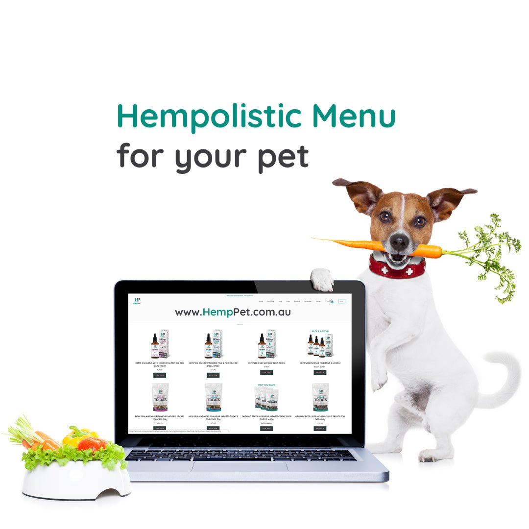 Hempolistic Pet Menu - HempPet.com.au