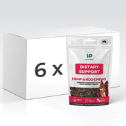 Dog | Treats | Box of 6 | Dietary Support | Hemp & Roo Chews for Dogs 100g - HempPet.com.au