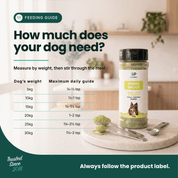 Fresh Snout Dog Breath Freshener & Dental Meal Topper Kelp + Greens, 120g - HempPet.com.au