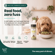 Fresh Snout Dog Breath Freshener & Dental Meal Topper Kelp + Greens, 120g - HempPet.com.au