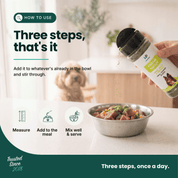 Fresh Snout Dog Breath Freshener & Dental Meal Topper Kelp + Greens, 120g - HempPet.com.au