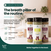 Fresh Snout Dog Breath Freshener & Dental Meal Topper Kelp + Greens, 120g - HempPet.com.au