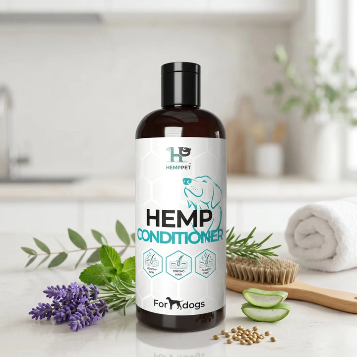 Hemp Dog Conditioner - for a Silky, Soft, Shiny Coat - HempPet.com.au