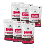 HempPet | Dietary Support Pack of 6 | Hemp and Roo Fillet Treats for Dogs