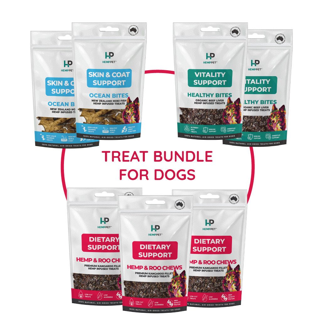 HempPet | Treat Bundle for Dogs 3+2+2 - HempPet.com.au