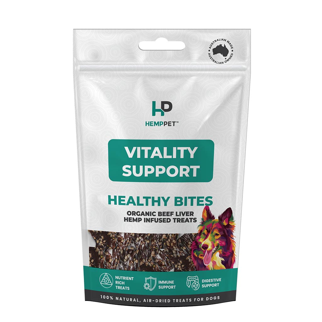 HempPet | Vitality Bundle | Organic Beef Liver Meal Topper and Treats for Dogs - HempPet.com.au