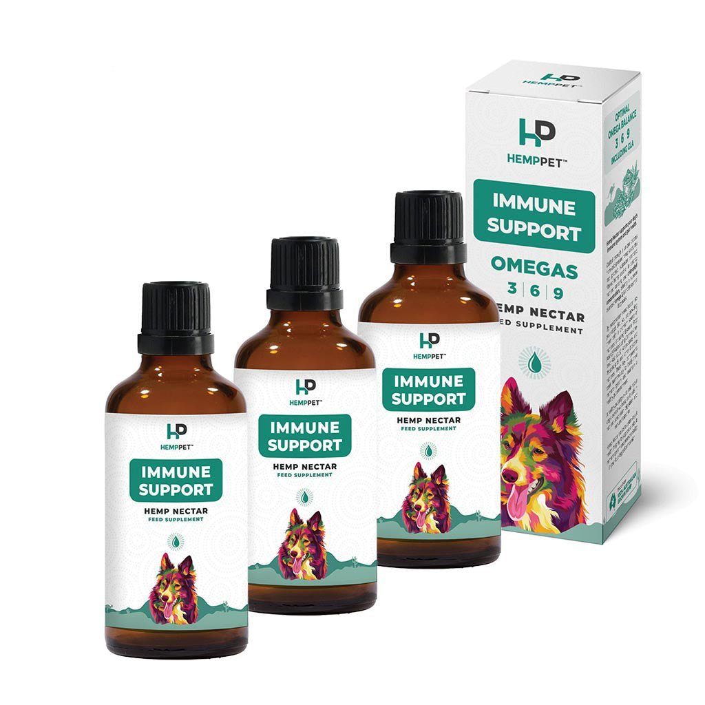 Immune Support | Hemp Seed Nectar for Dogs | Buy 3 and Save - HempPet.com.au