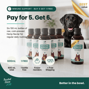 Immune Support | Hemp Seed Nectar for Dogs | Buy 5 get 1 Free - HempPet.com.au