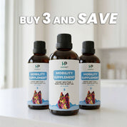 Mobility Supplement | Hemp Seed Nectar Oil Blend With Hoki Fish & MCT Oil for Dogs | Buy 3 and Save - HempPet.com.au