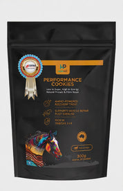 Performance Cookies | Muscle Growth and Repair | Post Exercise Treats for Horses 300g