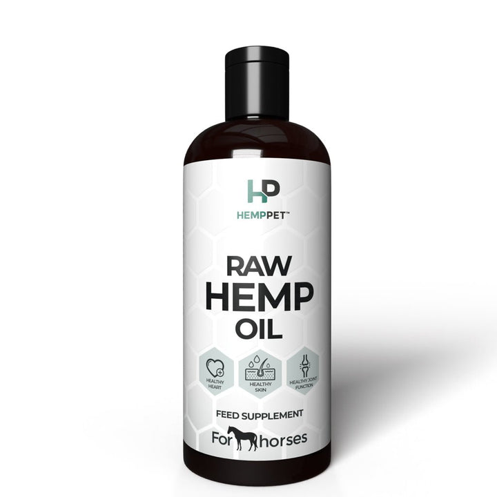 Raw Hemp Seed Oil For Horses 500ml - HempPet.com.au