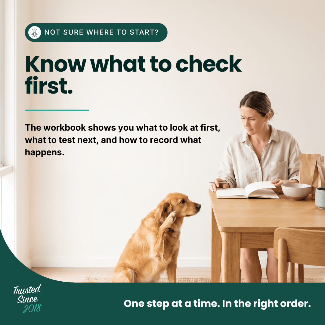 The Itchy Dog Workbook | Printable Dog Food Trial System - HempPet.com.au
