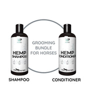 Grooming Bundle for Horses - Hemp Horse Shampoo and Conditioner | Save with Bundle - HempPet.com.au