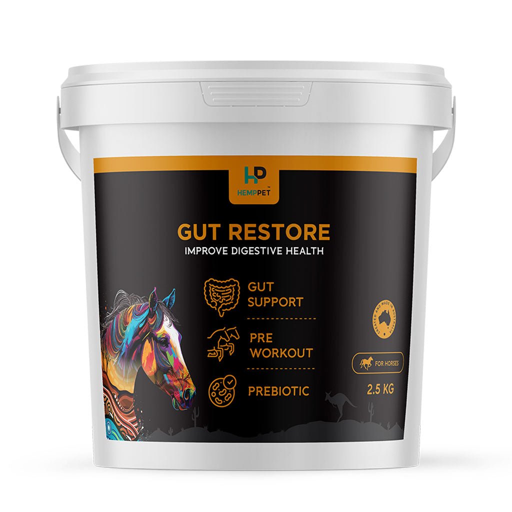 Gut Restore | Improve Digestive Health | Feed for Horses 2.5kg - HempPet.com.au