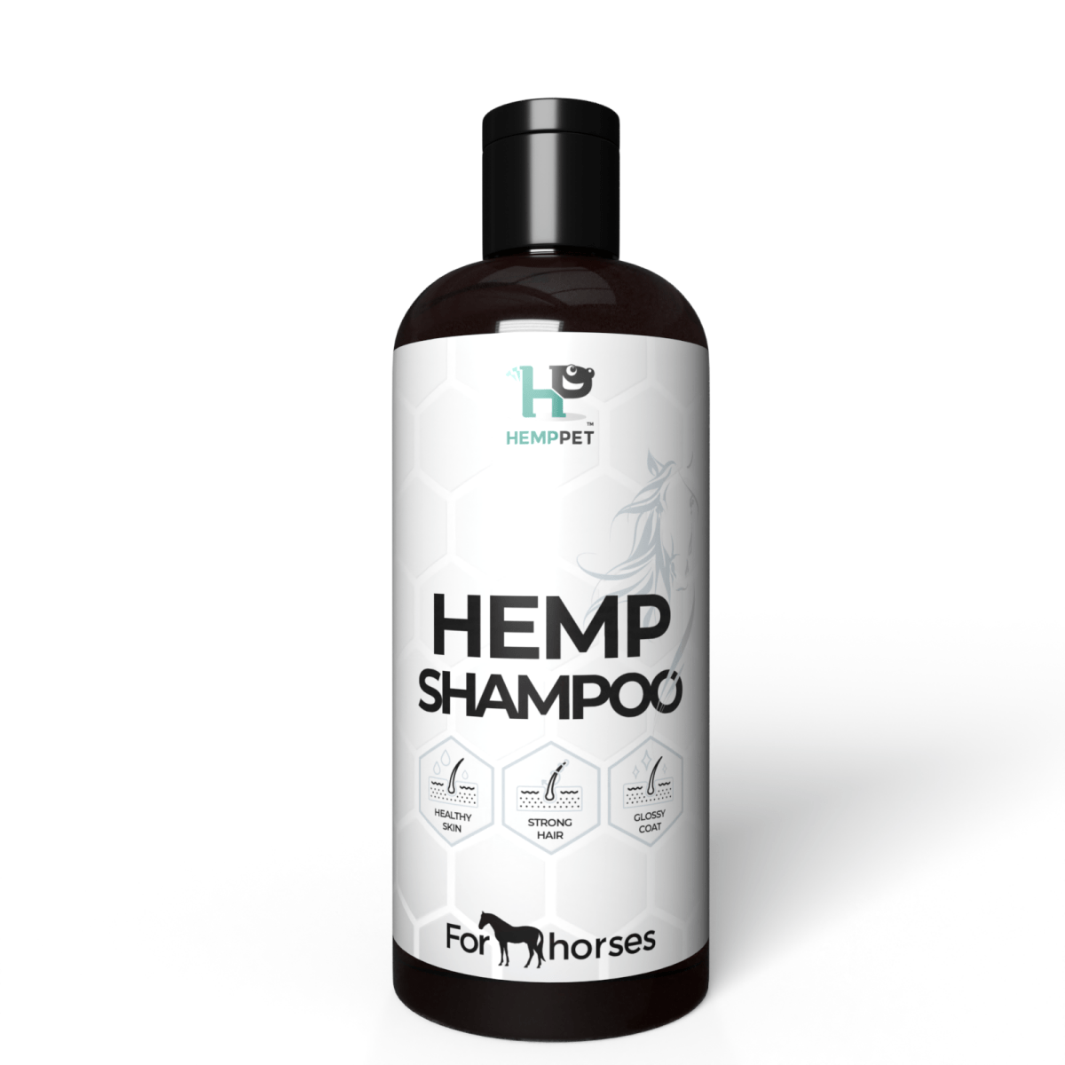 Hemp Horse Shampoo 500ml - With Hemp Seed Oil - HempPet.com.au