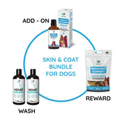 Skin & Coat Bundle for Dogs | Save with Bundle - HempPet.com.au